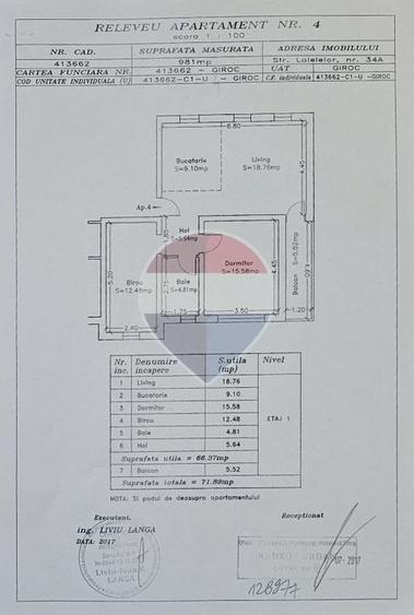 Apartament 3 camere de vânzare Braytim, ansamblu rezidențial intim