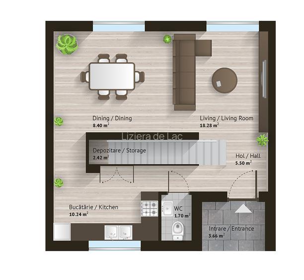 Case lângă lac, natură & sport | Metrou 20 min | Acces facil Bucuresti I F1 - C1 - 13