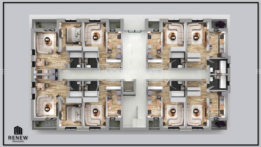 Ap. 2 cam. aprilie 2026 zona Militari Residence - 2