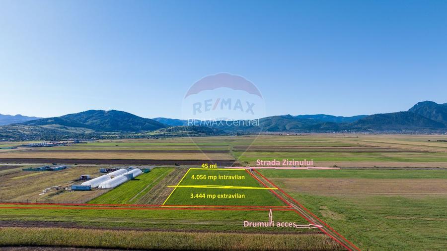 Teren comercial / industrial | 7,500mp Strada Zizinului | Tarlungeni - 2