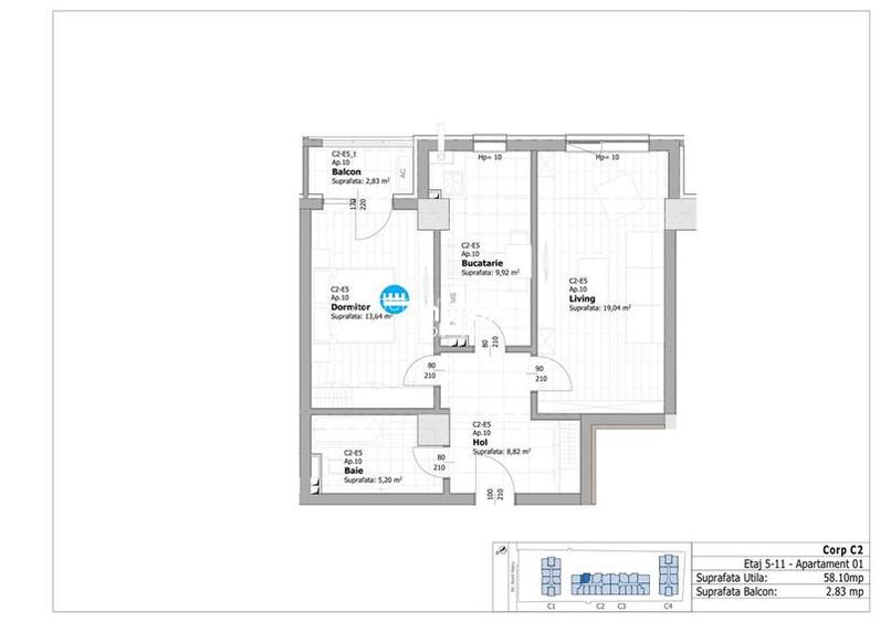 Avans 20%  Tatarasi 2 Baieti, 2 camere Clasic! - 10