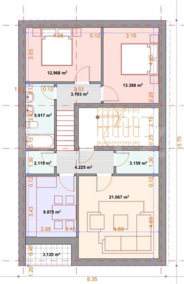 Penthouse de lux 230 mp utili + terasă panoramică 50 mp | Piscina | Gruia - 10