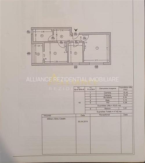 Metrou Dimitrie Leonida Ap 2 cam mobilat+parcare - 16
