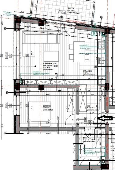 Apartament 2 camere in Centru, zona Tribunal, constructie noua - 3