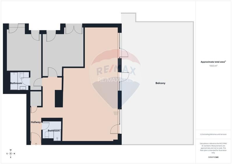 De vanzare 3 camere + terasa North Avenue Pipera - 17