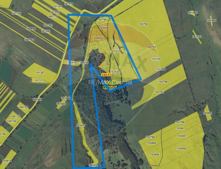 COMISION 0% | Teren 11.7ha extravilan | Jibert, | Destinat Investiție - 6