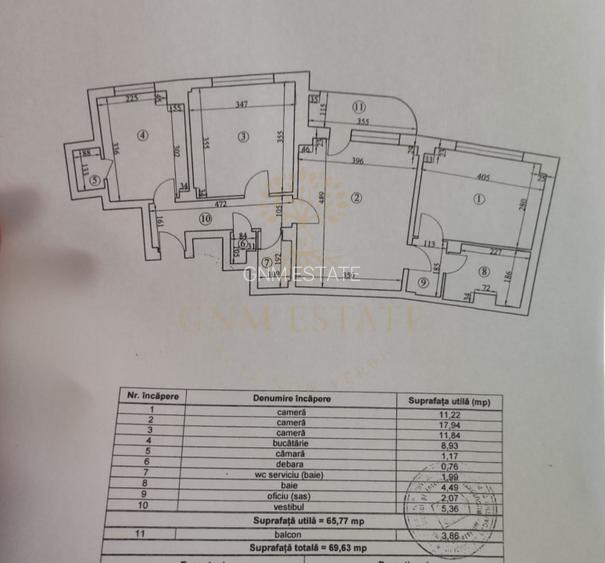 3 Camere et.10/10 An constructie 1988  Sos. Berceni - Metrou Aparatorii Patriei - 8