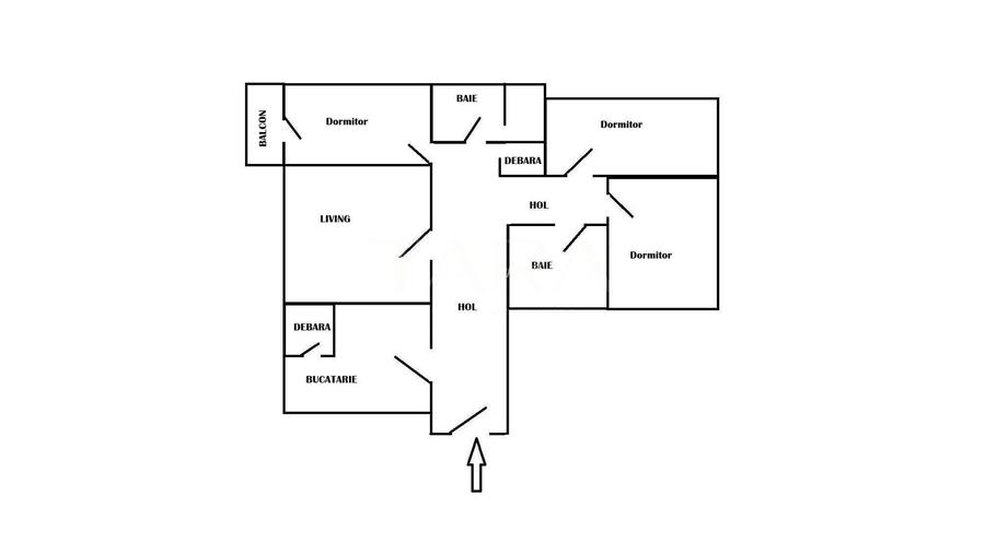 Apartament 4 camere, 84 mp, Mănăștur – zona Billa - 7