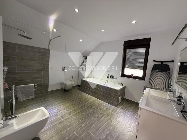 Casa individuala mobilata 4 camere 120 mp de vanzare - Talmaciu Sibiu - 12