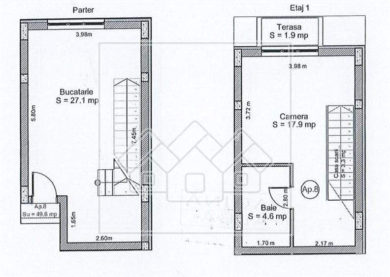Apartament de inchiriat in Sibiu - 2 camere -  cartierul Alma Turnisor - 10