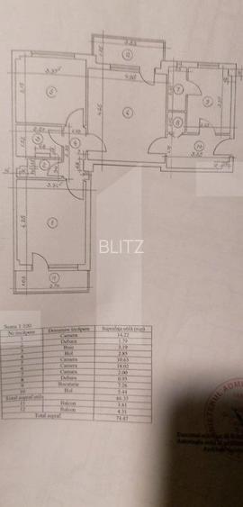 Apartament 3 camere, 76 mp, luminos, Ciric - 5