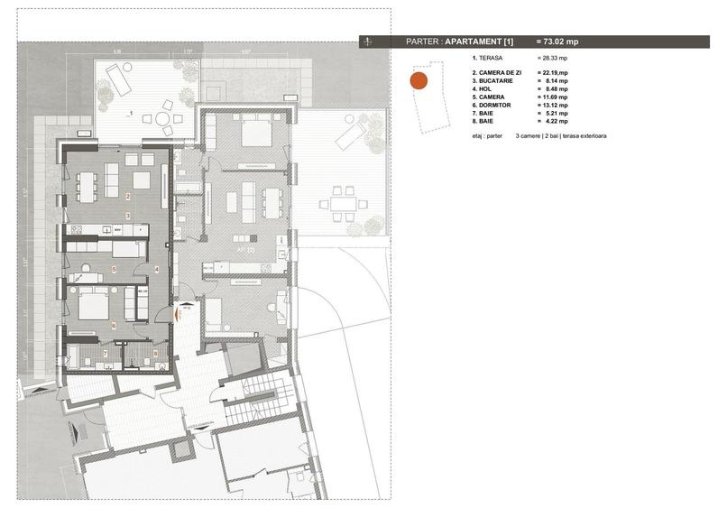 Apartamente de 3 camere + terase mari, finisaje de lux, Ultracentral - 10