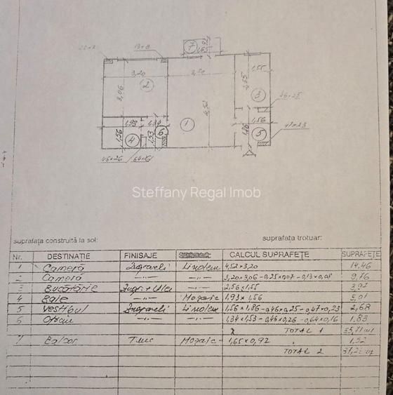 Apartament 2 camere de vânzare Lujerului-Centrala Proprie - 7