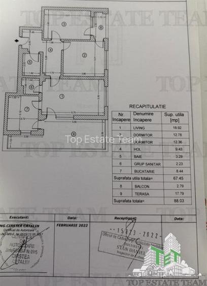 Apartament 3 camere | 20mp terasa + balcon | parcare acoperita + boxa | Rotar Pa - 8