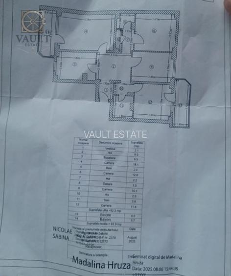 APARTAMENT 4 CAMERE-RAHOVA-TEIUS-SOSEAUA ALEXANDRIEI-2 BAI-2 BALCOANE - 5