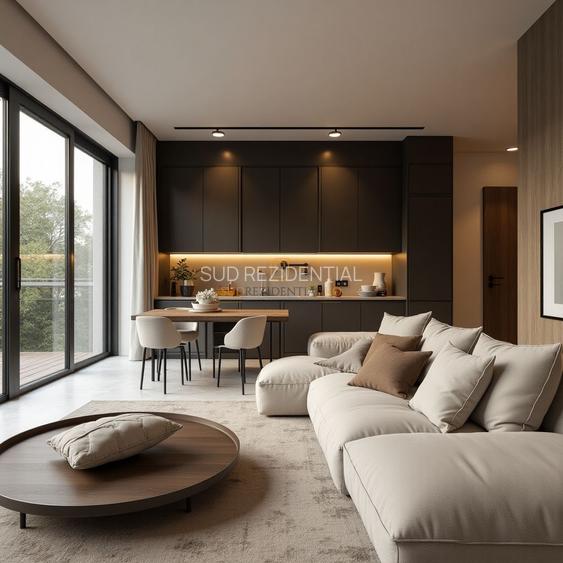 Apartament modern tip studio, 2 camere, zona excelenta, Sector 4 - 5