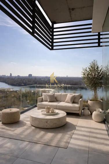 0% Penthouse 4 camere 179 mp, view lac, terasa, SPA, piscina, Floreasca, UPsite
