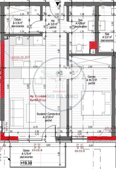 Apartement 2 camere 55mp bloc NOU Marasti | Bulgaria Cluj Napoca - 1