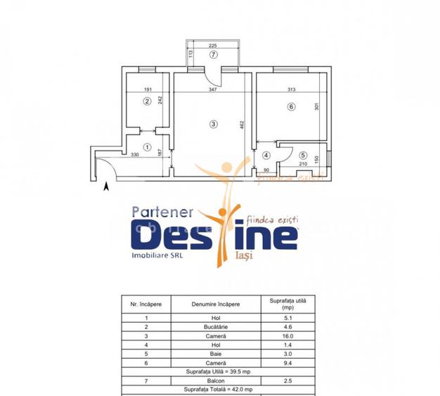 PACURARI , Apartament 2 camere, SEMIDECOMANDAT , 109.900 euro - 11