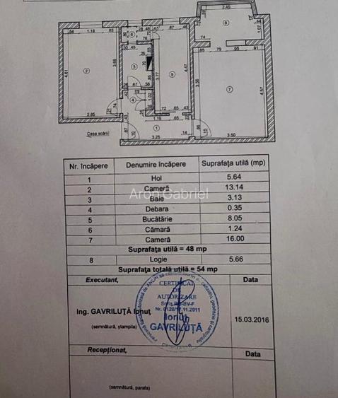 Proprietar propun spre vânzare apartament cu 2 camere decomandat!! - 11