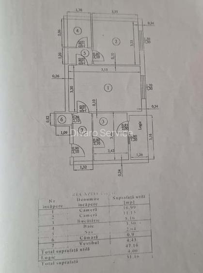 Vanzare apartament doua camere mobilat/utilat Palatul Cotroceni - 1