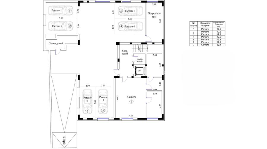 Penthouse de lux 246 mp | 4 cam | Loc parcare subteran | Crangasi - 24