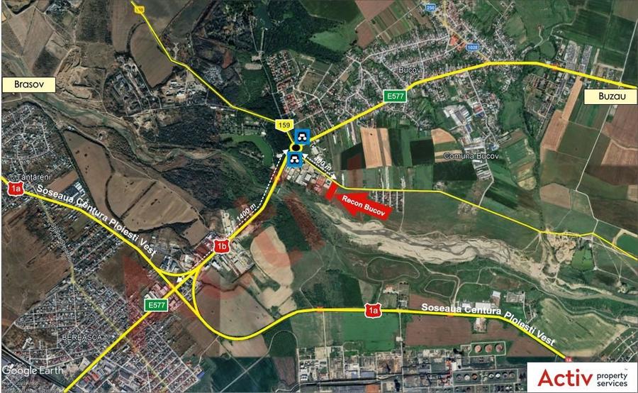 SPATII INDUSTRIALE DE INCHIRIAT IN RECON BUSINESS PARK BUCOV