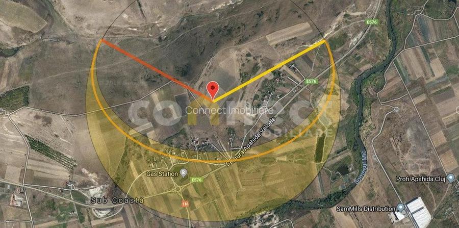 Vanzare teren pentru casa/duplex cu PUZ, la 6 min de Cluj-Napoca - 3