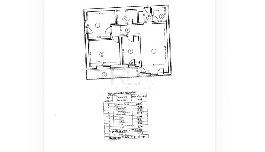 3 Camere Ready to move 20th Residence - 7