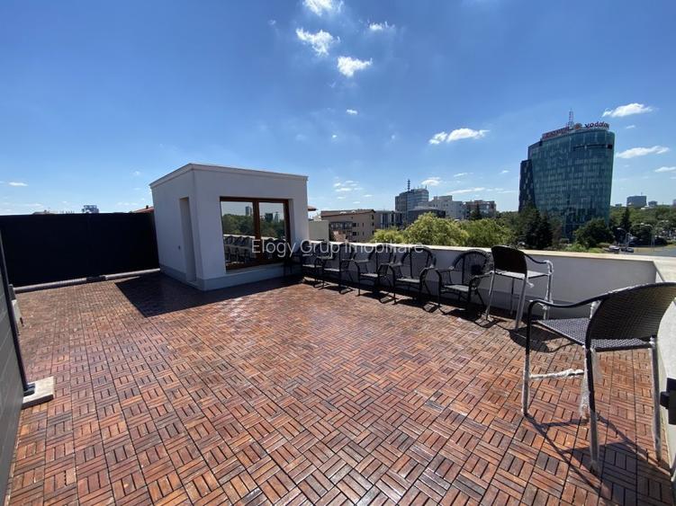 Penthouse triplex,lux,terasa 65 mp pozitie unica Aviatorilor lift privat - 2