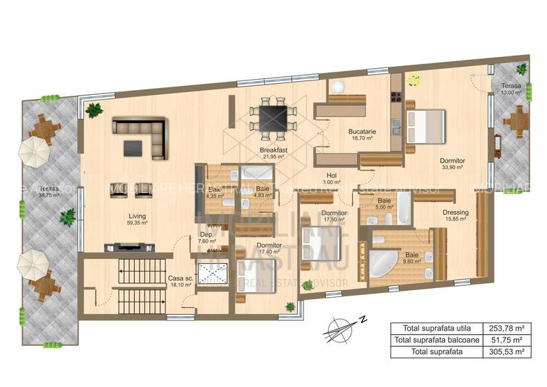 Nasara Suite  | Penthouse de LUX cu vedere la Lacul Baneasa - 1