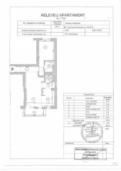 Belvedere Residences Bloc 6     - 2 camere mobilat - 15
