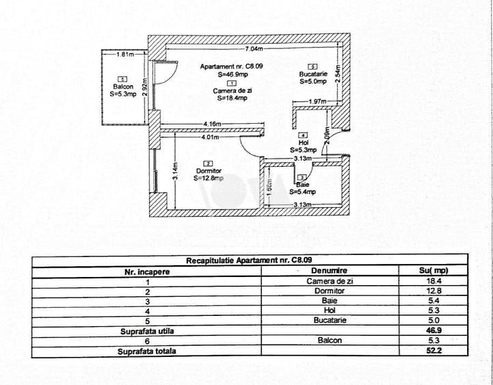 De închiriat: ap. 2 camere+parcare - NOU -PET FRIENDLY- Nicolae Teclu - 14