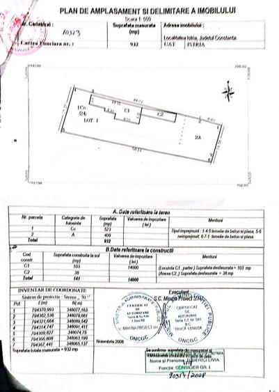 Istria(cod04)-Casa 3 camere-teren 932 mp - 2