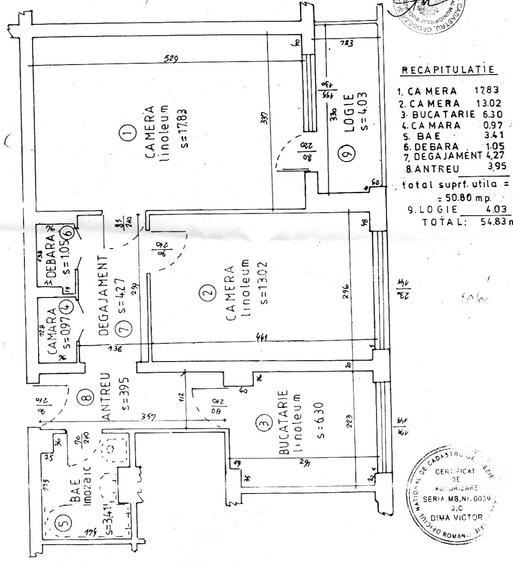 Apartament de 2 camere Mihai Bravu - Decebal - Piața Muncii (cu loc de parcare) - 1