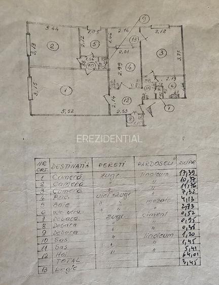 Apartament 3 camere-semidecomandat- zona Rahova - 15