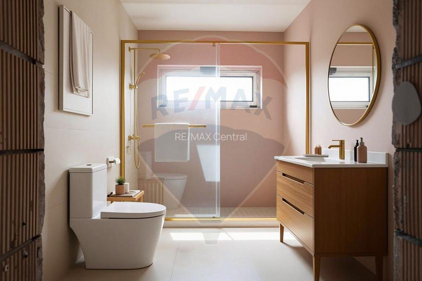 Casă cu 4 camere de vânzare, 130mp utili, teren 600mp in Harman - 14