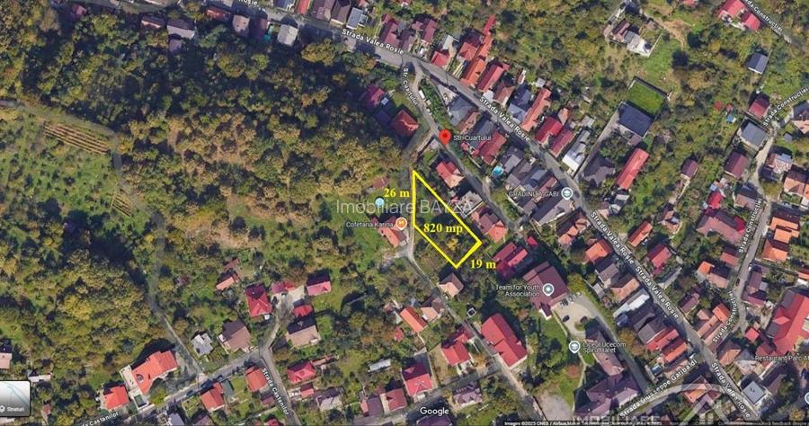 Valea Rosie, teren 820 mp intravilan - 3