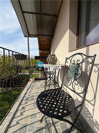 Casa superba 4 cam, mobilata, teren 509 mp, terasa, Lunca Cetatuii Iasi - 14