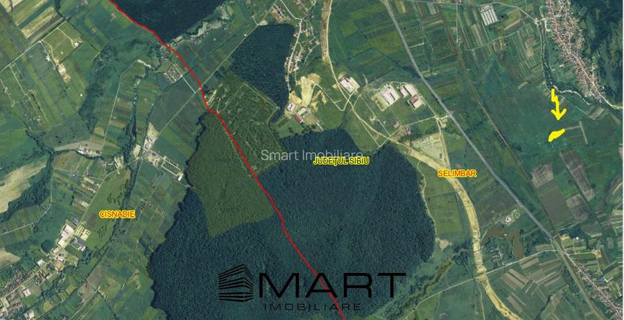Teren extravilan 2000 mp, zona Selimbar (Mohu) - 4