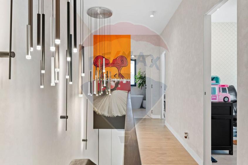 Vila luminoasa, mobilata si utilata Corbeanca / ansamblu cu piscina - 7