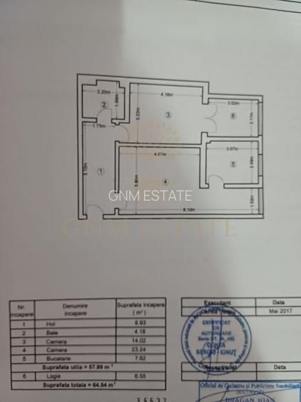 2 Camere Et.6/10 Bloc Nou Zona Valea Oltului - Metrou Valea Ialomitei - 9