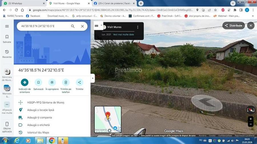 Teren intravilan de vanzare, 1150 mp ,str. Voinicenilor, Targu Mures - 3