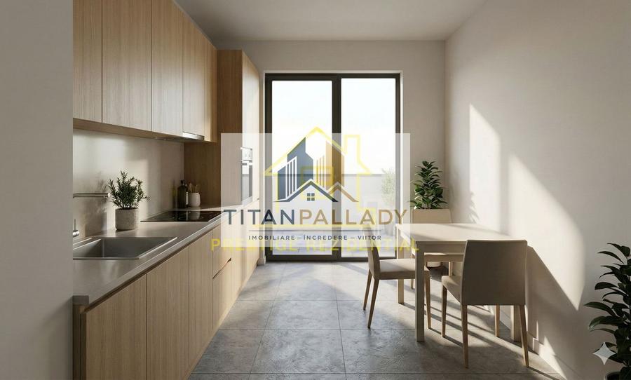 Apartament 2 Camere | Titan-Pallady | 61mp cu Balcon Generos