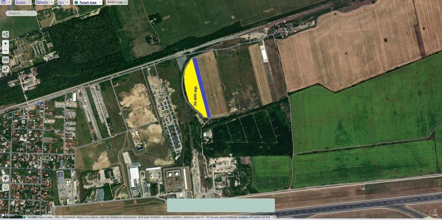 OTOPENI - Str. Drumul Garii Balotesti, 30.400 mp. teren ideal dezvoltare imob.