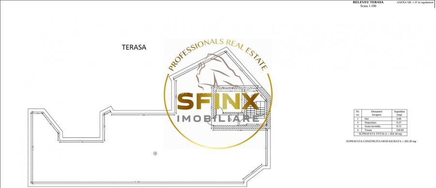 INCHIRIATA-Cladire S-P-5E+TERASA-UNIRII-2305mp-2 minute metrou UNIRII - 10