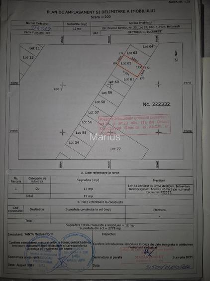 Vând apartament cu 3 camere,loc de parcare si boxă. - 11
