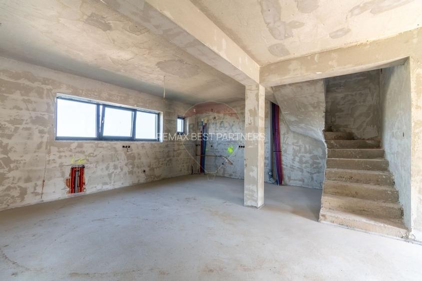 Casa cu 4 camere de vanzare, Jucu de Sus, Frasinului Nr.6 Semifinisat - 6