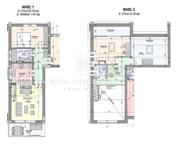 Penthouse 4 camere - mobilat si utilat - intabulat  - DaVinci Homes Cristian - 1
