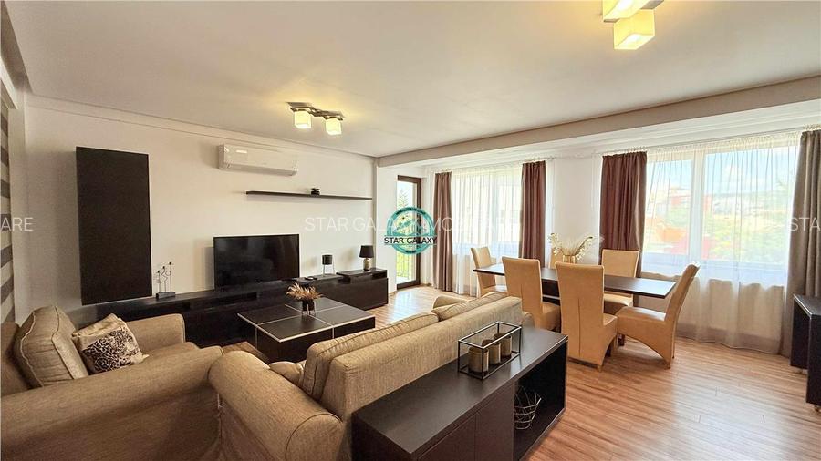 Inchiriez apartament cu 2 camere, mobilat modern, 115mp la 2 minute de Primarie - 3